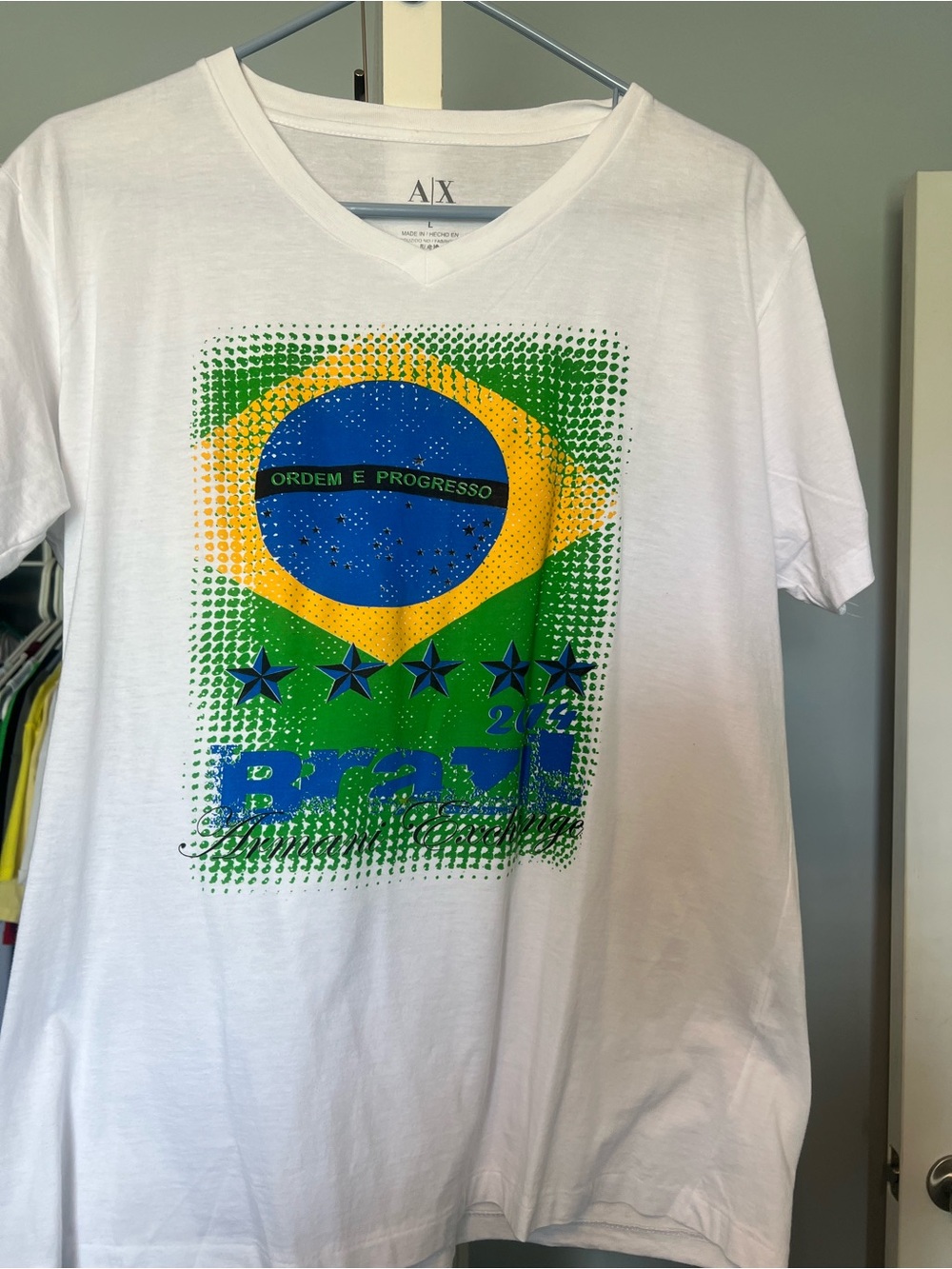 Armani exchange t-shirt.  brazil
